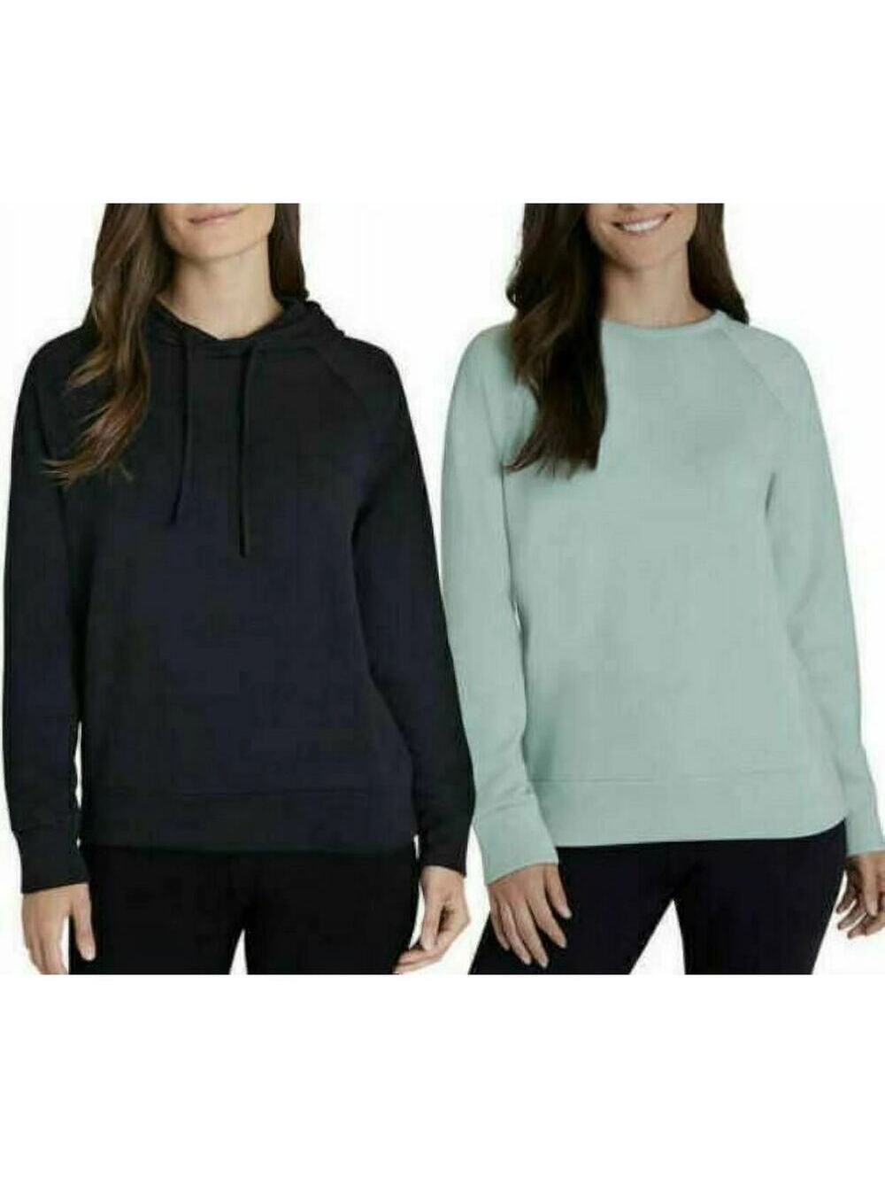 Eddie Bauer NWT Women's Comfort Combo 2-Pack Hoodie + Crewneck Size XL